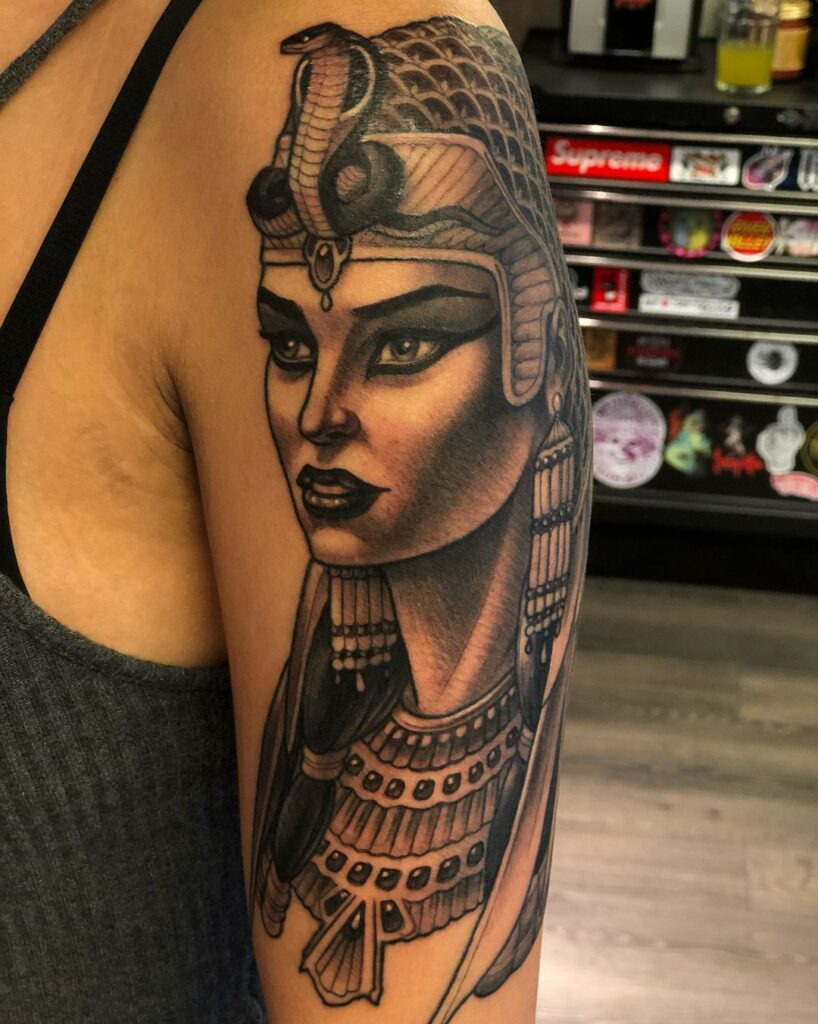 Stunning Cleopatra Arm Sleeve