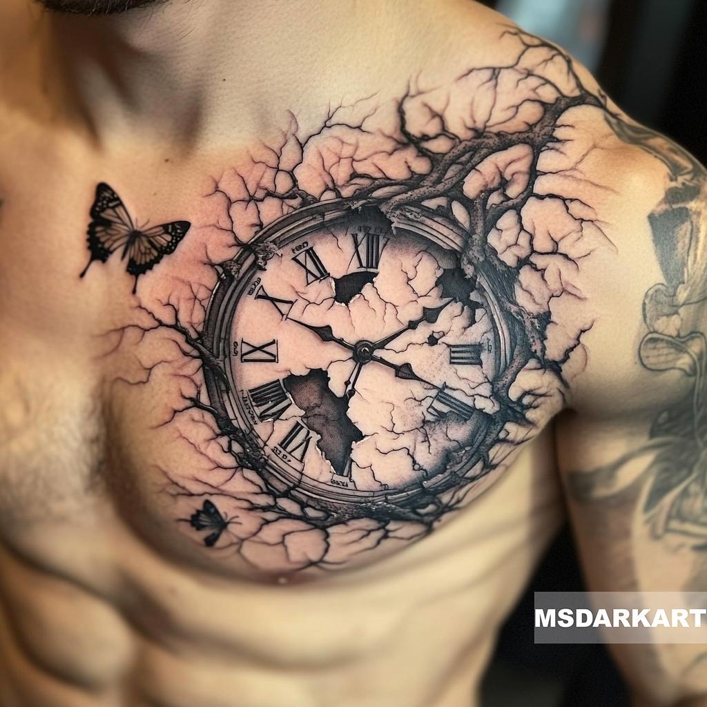 Tatuaggio dell'orologio