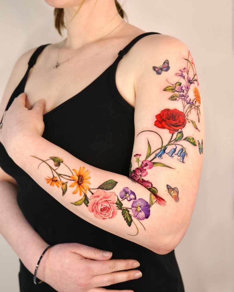 Flowers Tattoo