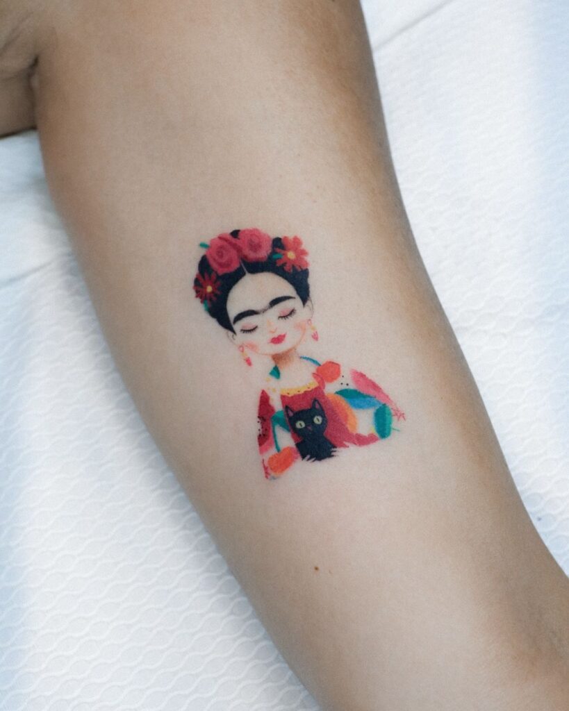 Tatuagem de Frida Kahlo