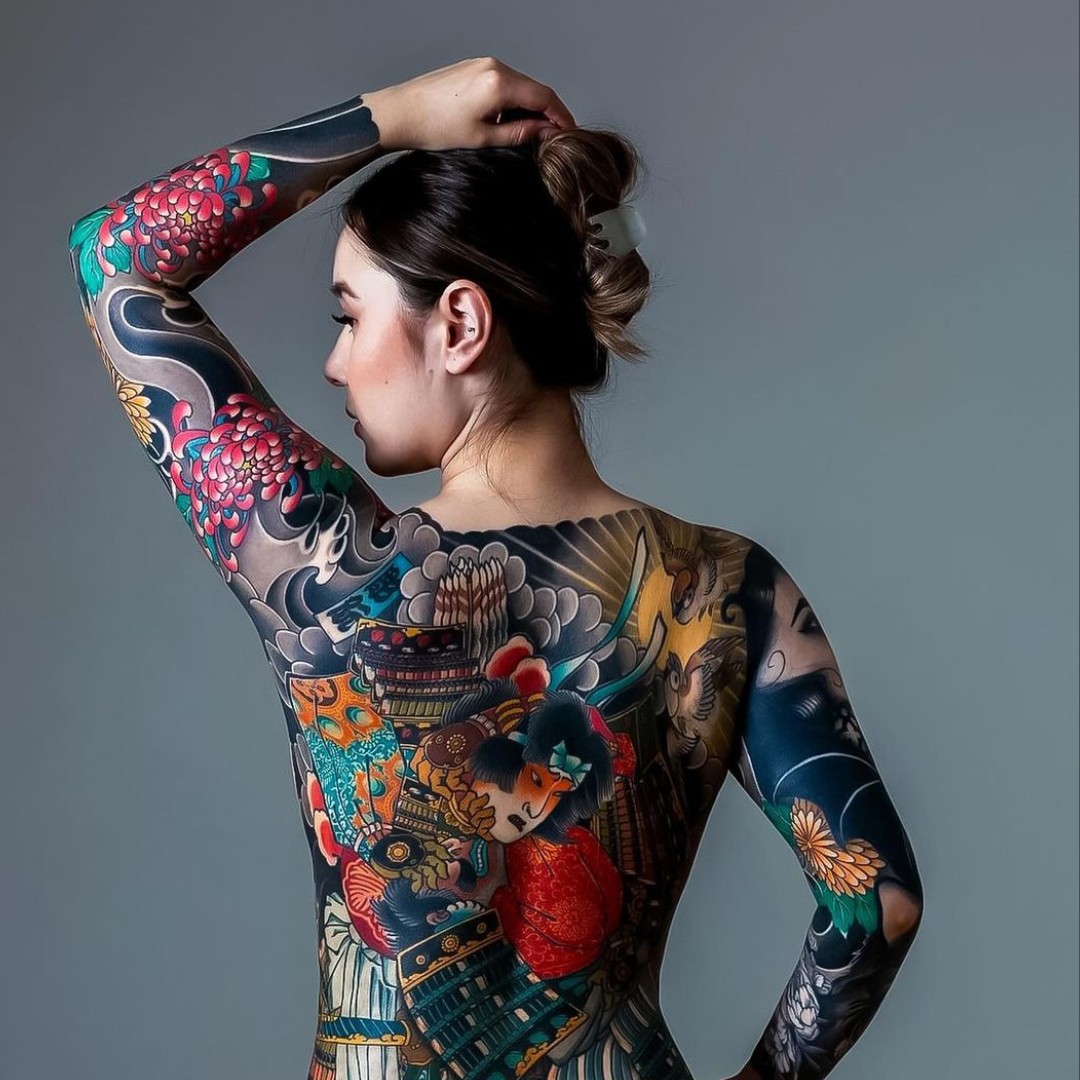 Full Body Japanese Tattoo