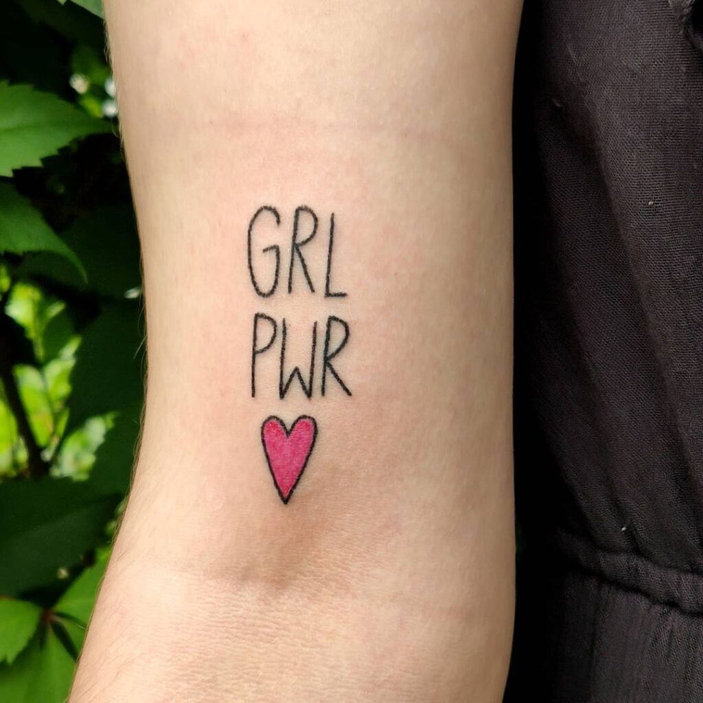 Girl Power Tattoo