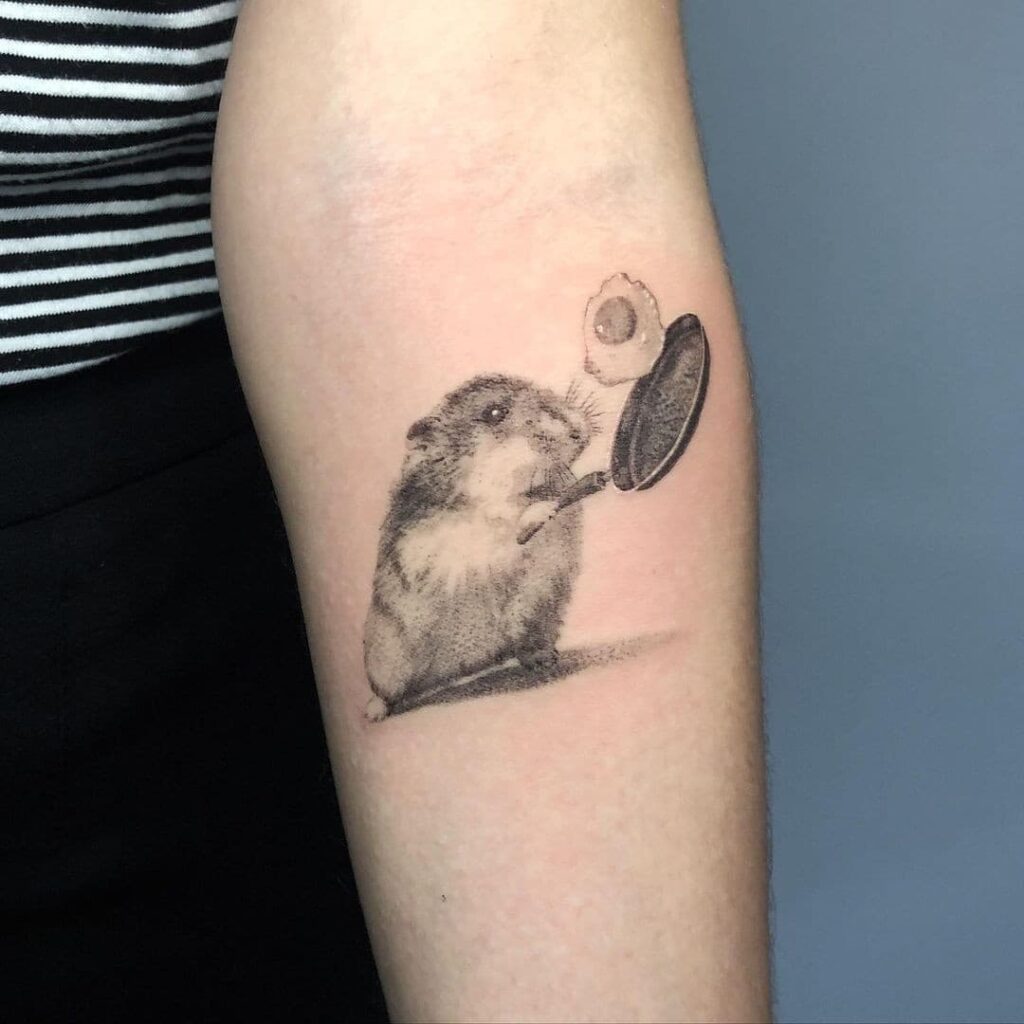 Tatuagem de hamster