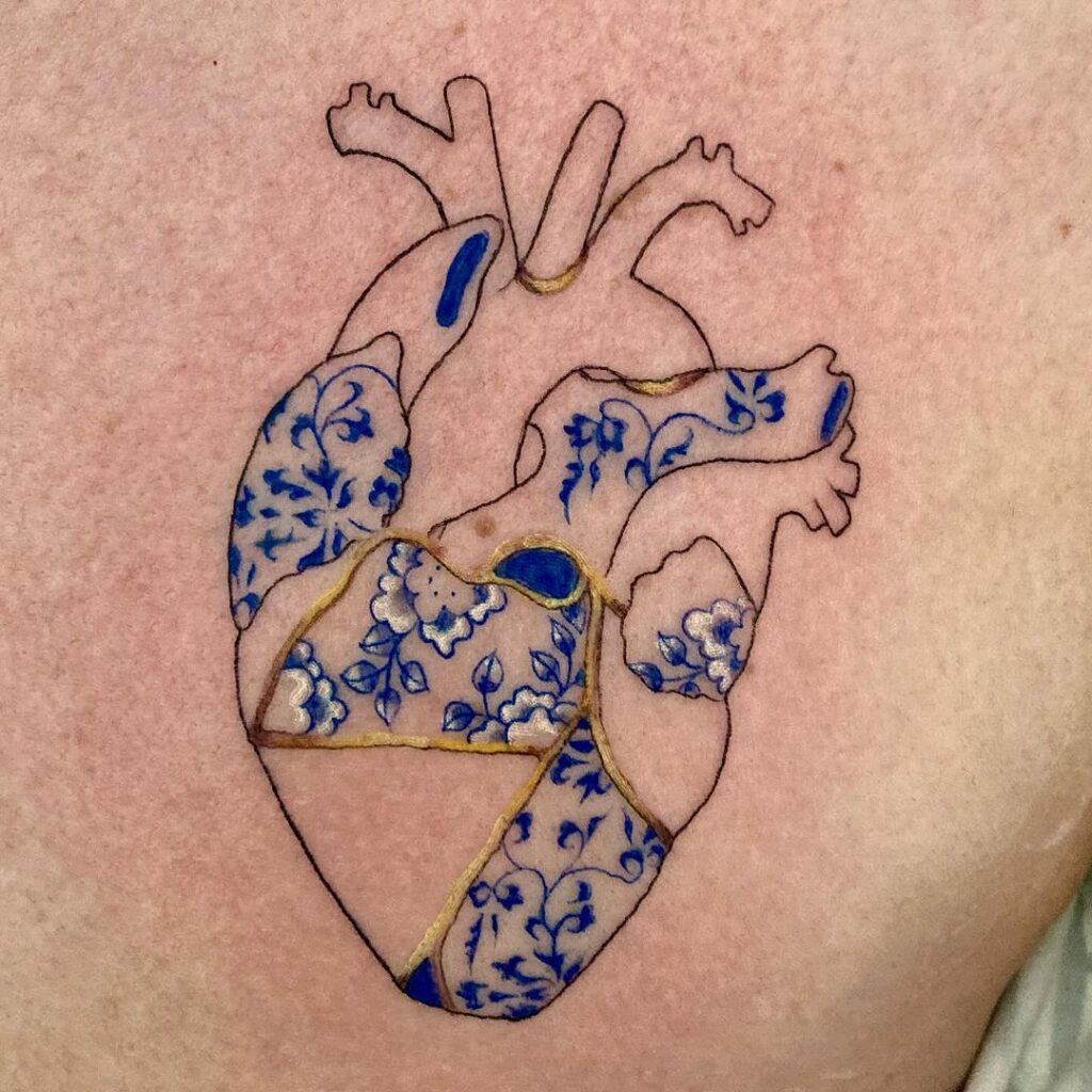 Kintsugi-Inspired Tattoo