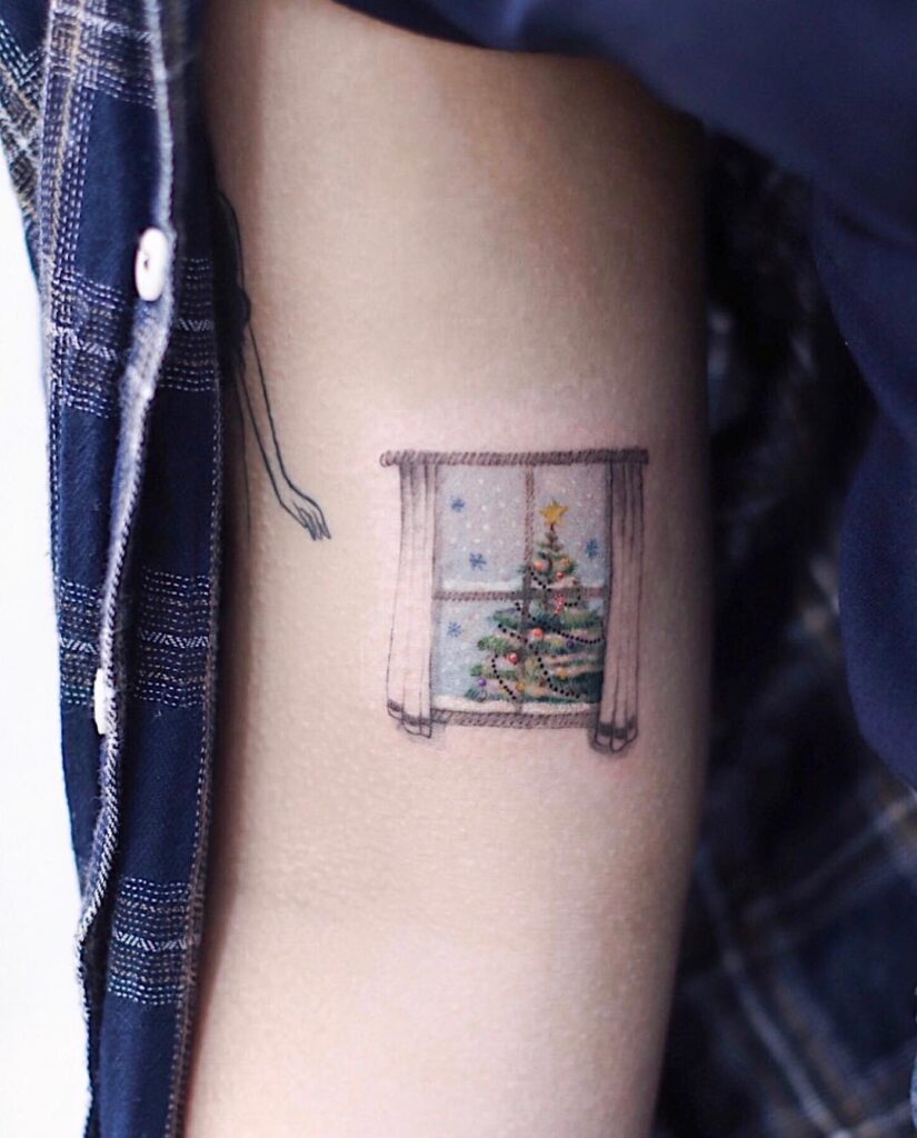 Magical Window View Tattoo