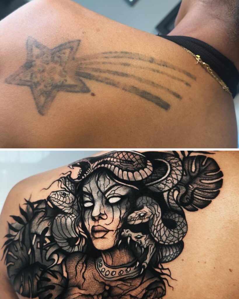 Medusa Cover-Up Tattoo