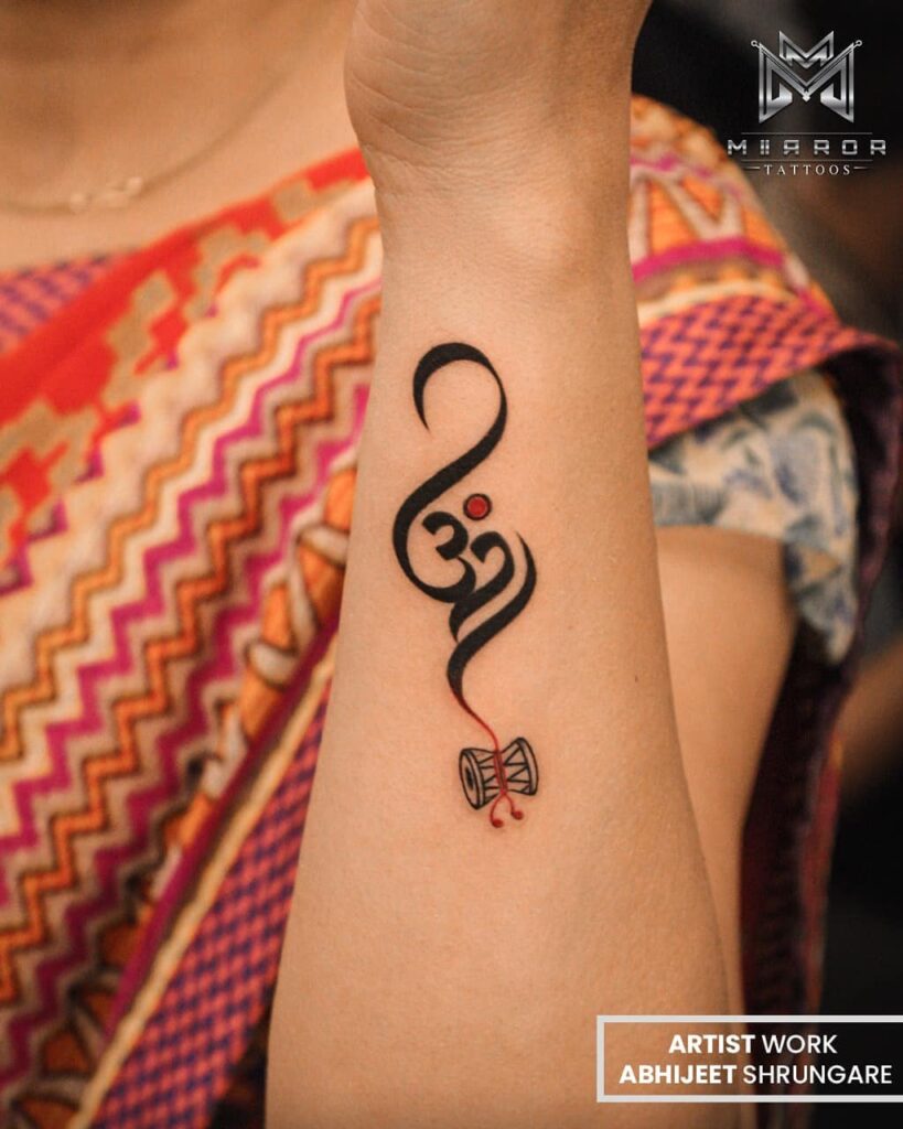 Om Spiritual Tattoo