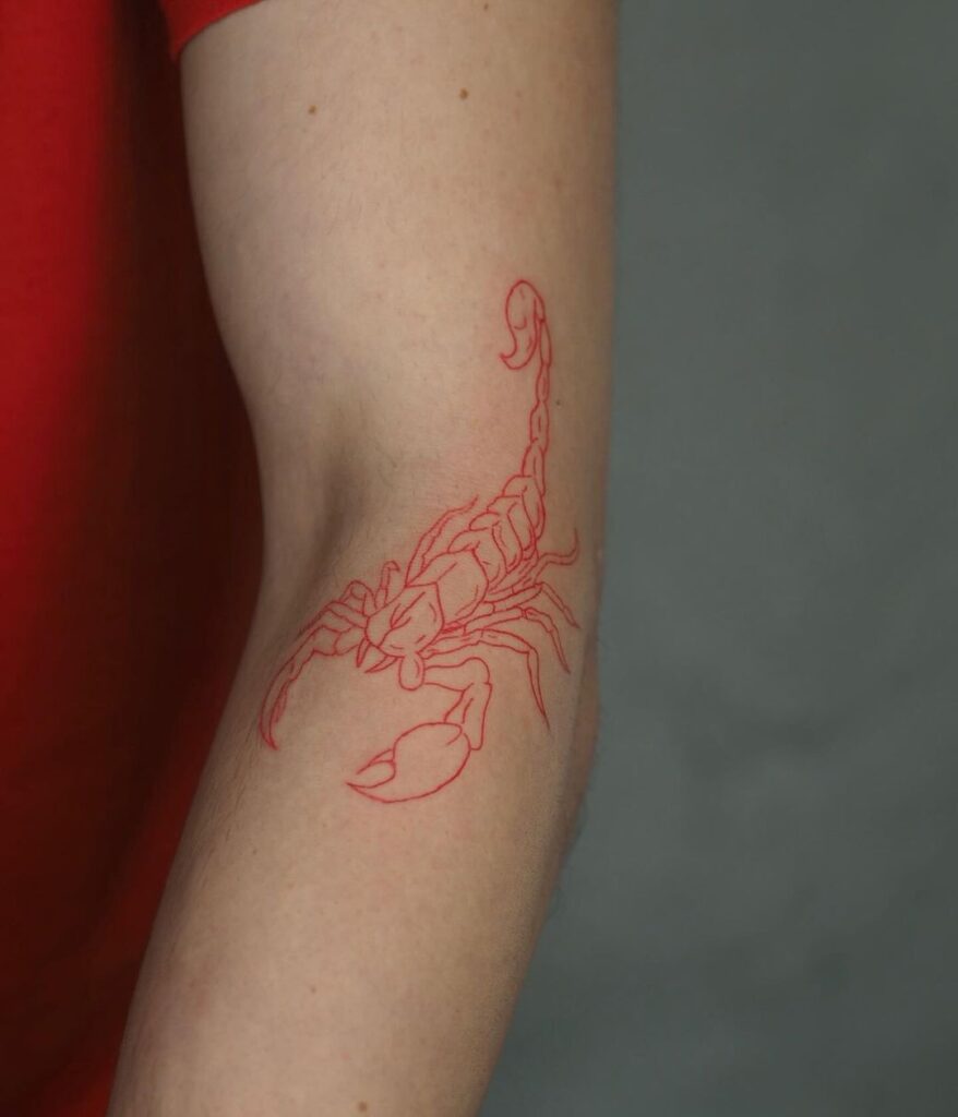 Red Scorpion Tattoo