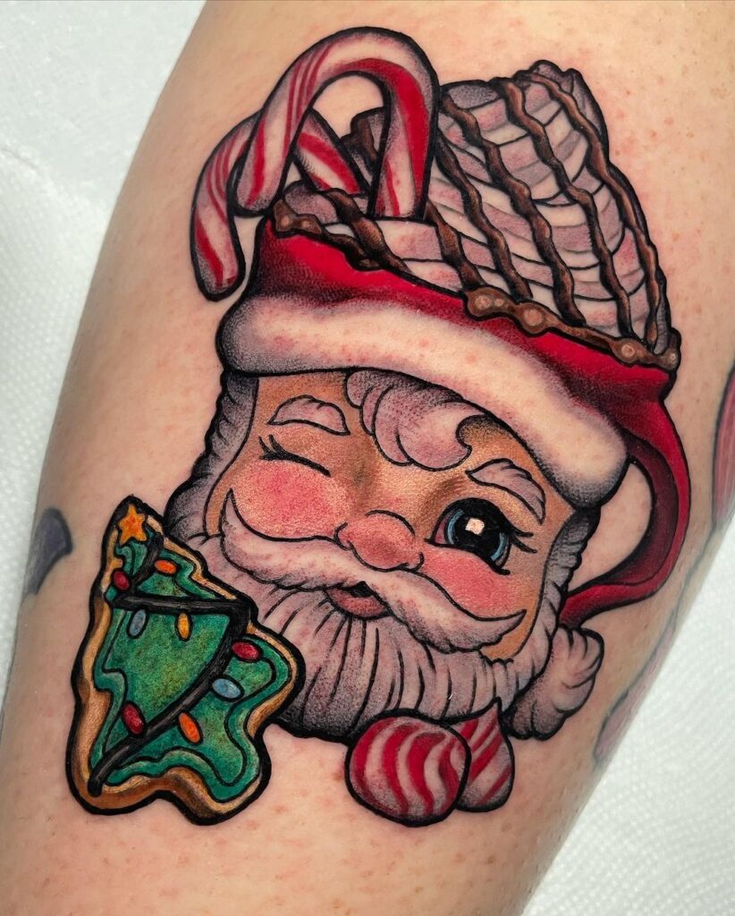 Santa Claus Tattoo