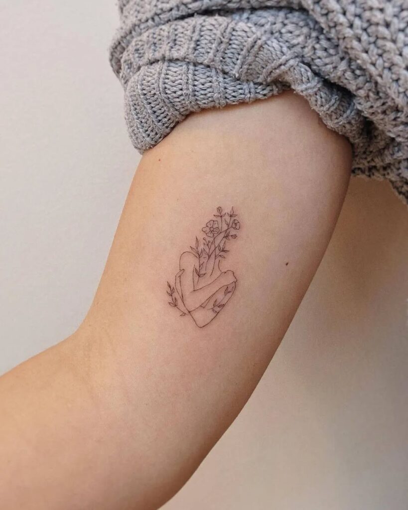 Tatuaggio dell'amore per se stessi