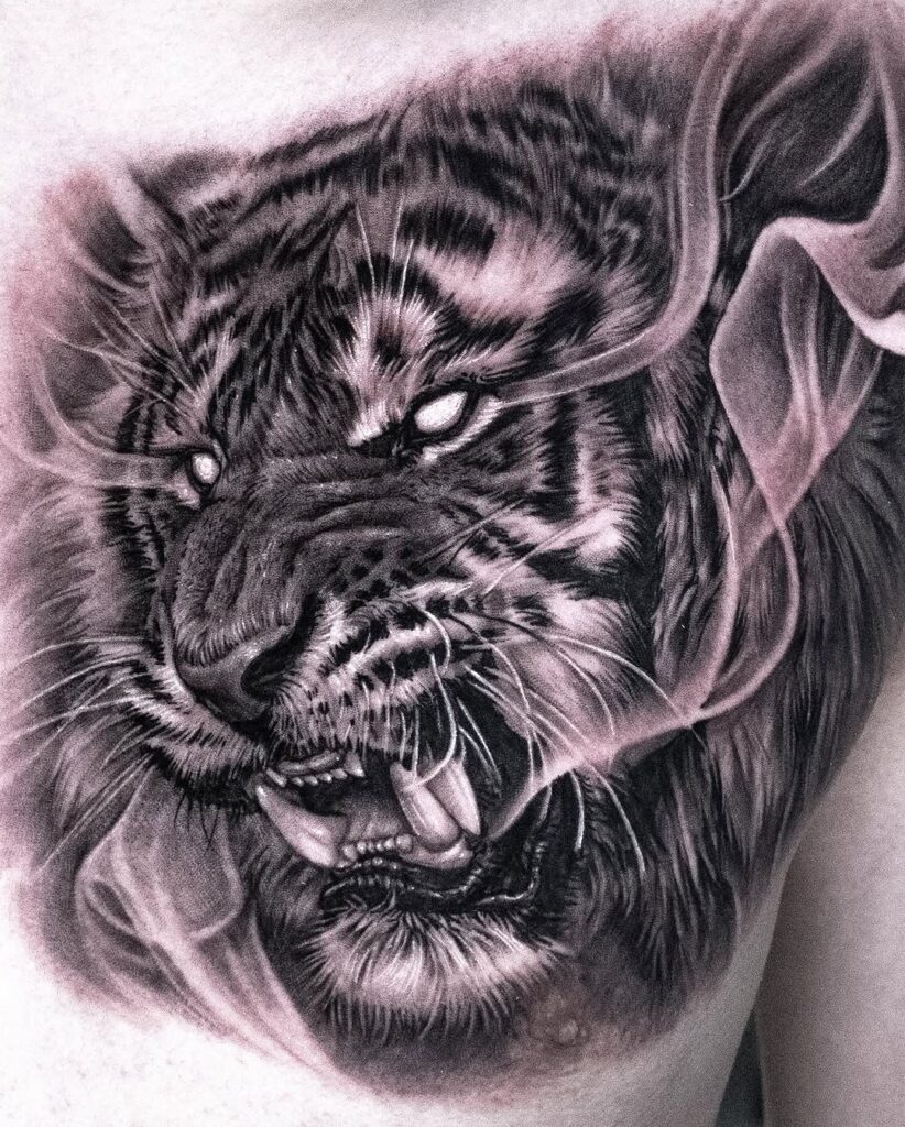 Tatuaje de tigre