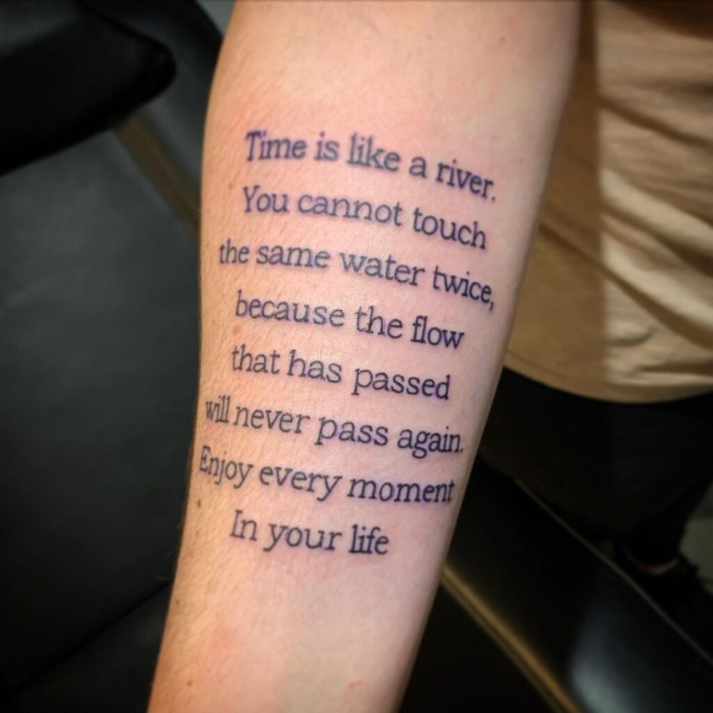 Time Is Like A River