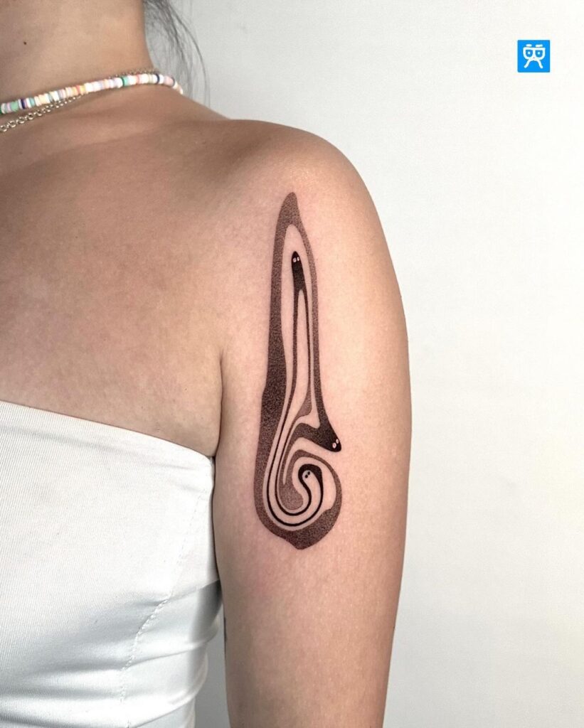 Unusual Abstract Tattoo