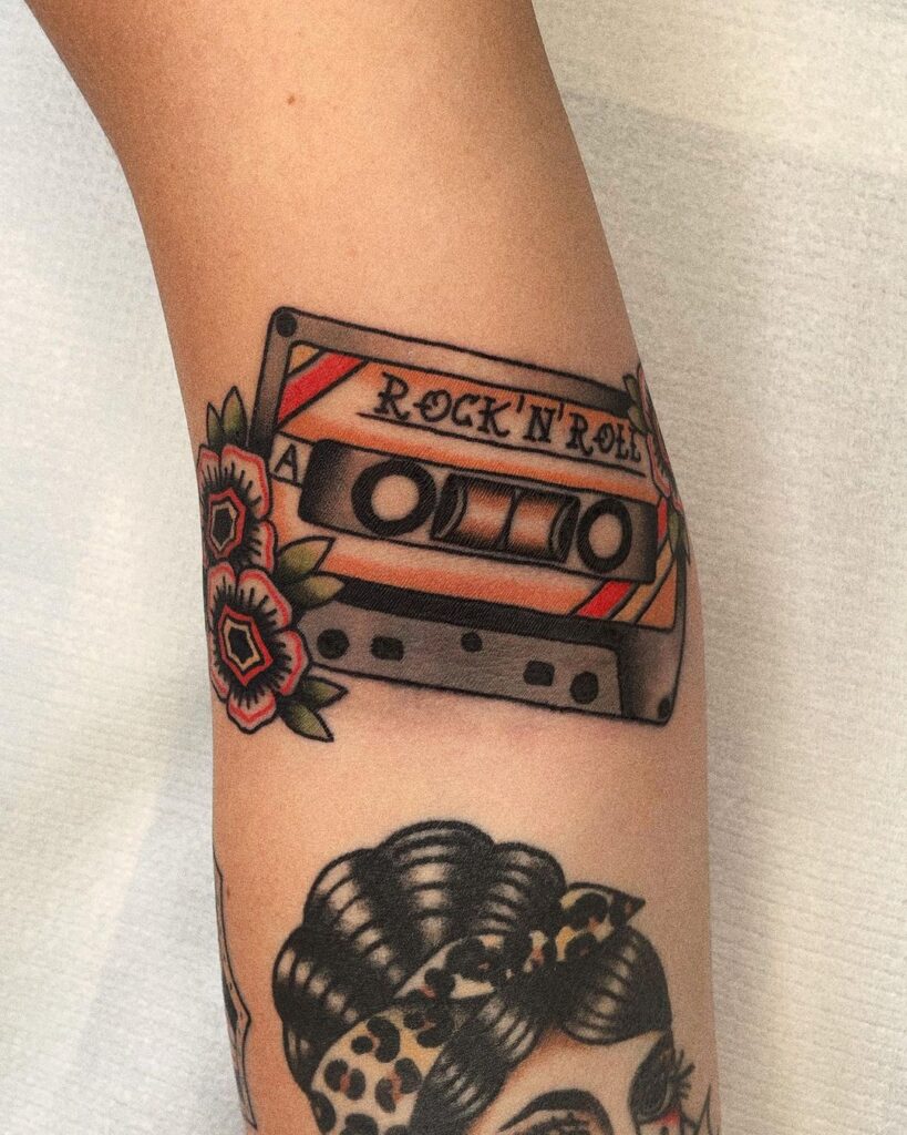 Vintage Cassette Tattoo