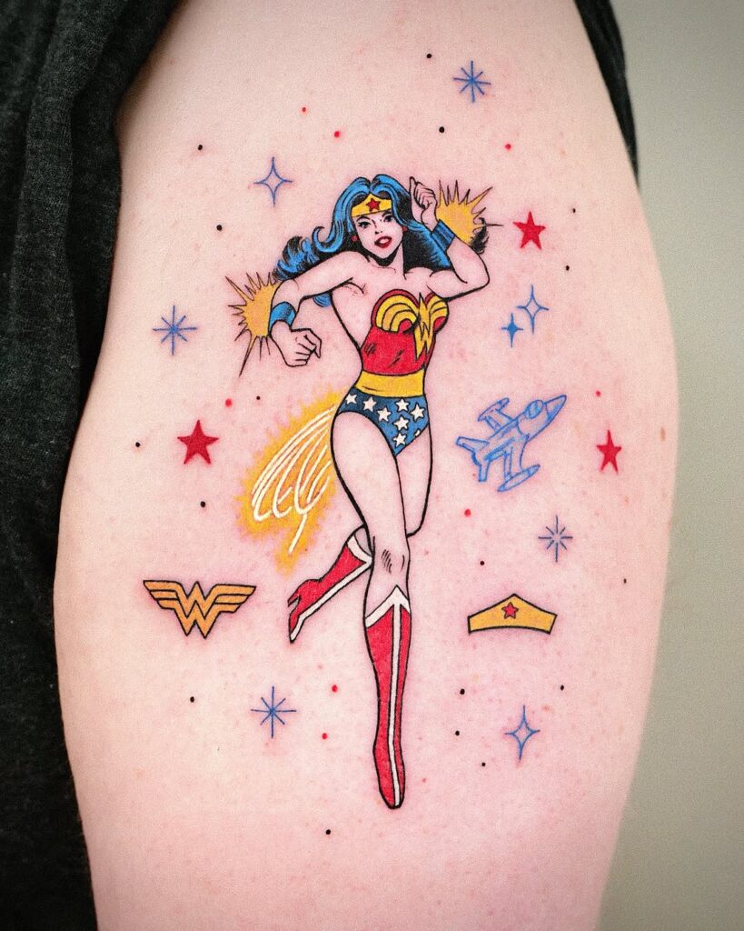 Tatuaggio di Wonder Woman