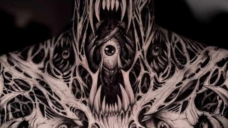 12 Amazing Dark Tattoos That Are Truly Unsettling