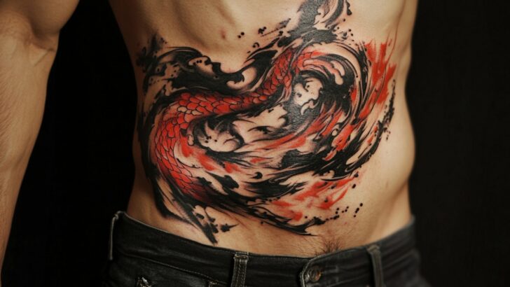 13 Cool Stomach Tattoos For Guys That Are Sure To Impress