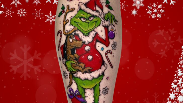 13 Grinch Tattoos So Good, They’ll Make Your Heart Grow Three Sizes