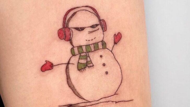 14 tatuajes realmente geniales perfectos para los amantes del invierno