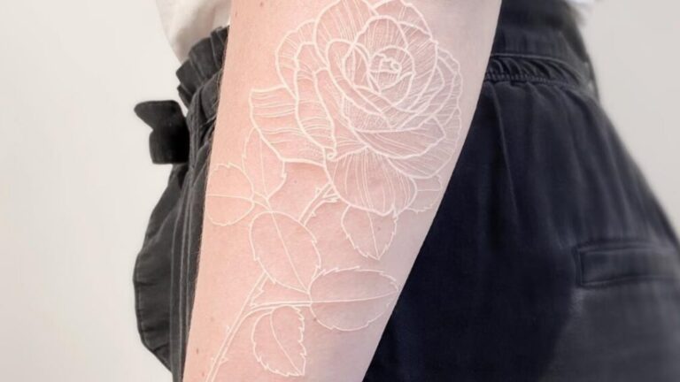 white tattoos