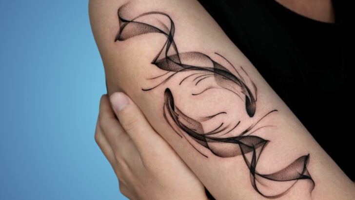 15 Artsy And Elegant Flow Tattoos Every Woman Will Love