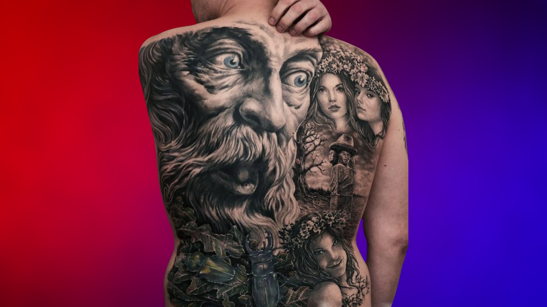 hyperrealistic tattoo