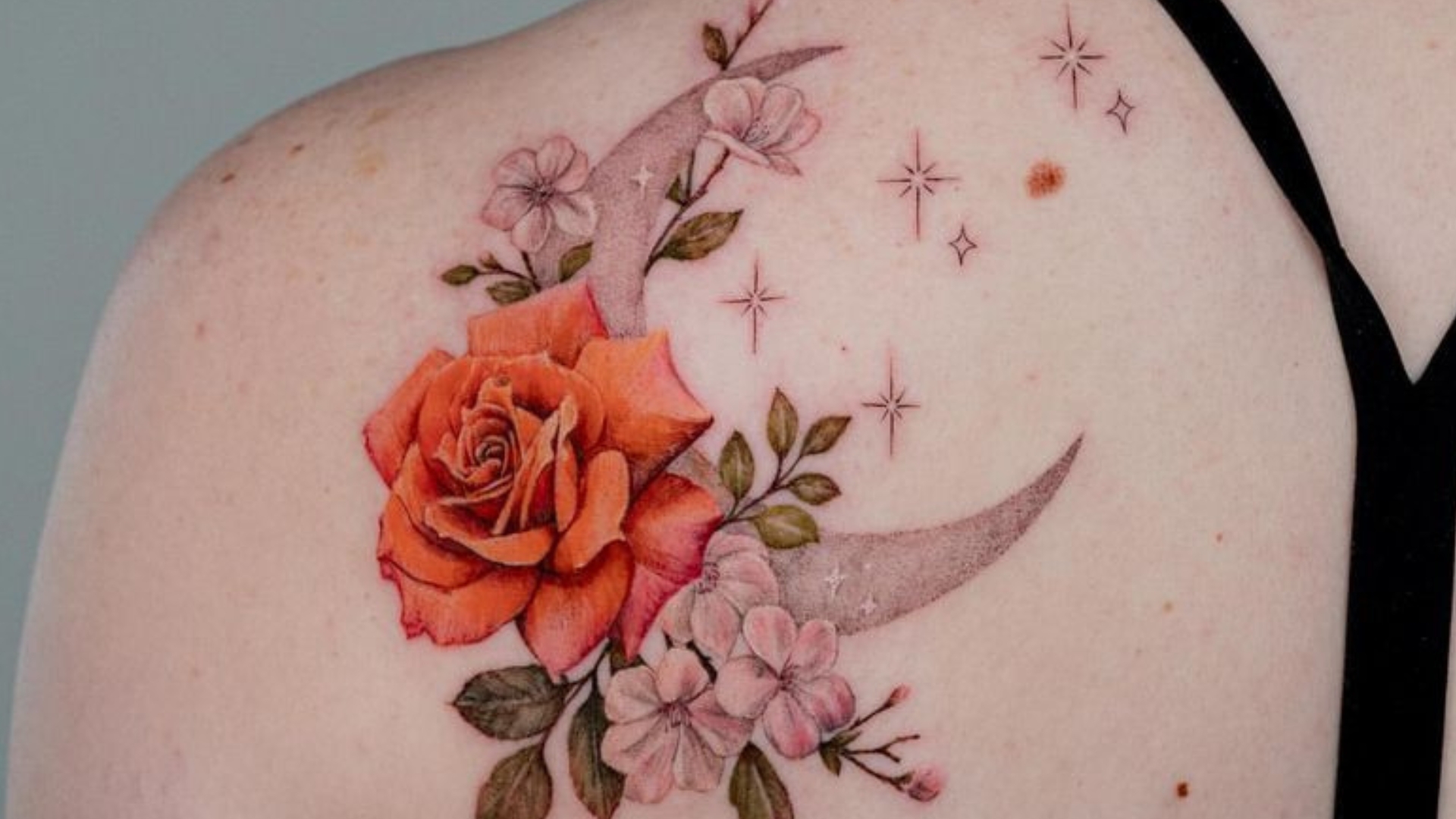 tatuaje de rosa