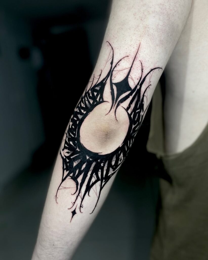 Dark Ornamental Tattoo