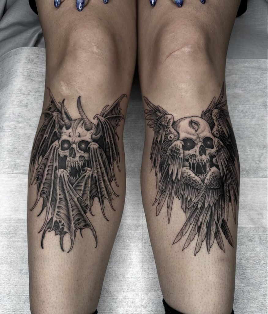 Dark Skull Tattoo