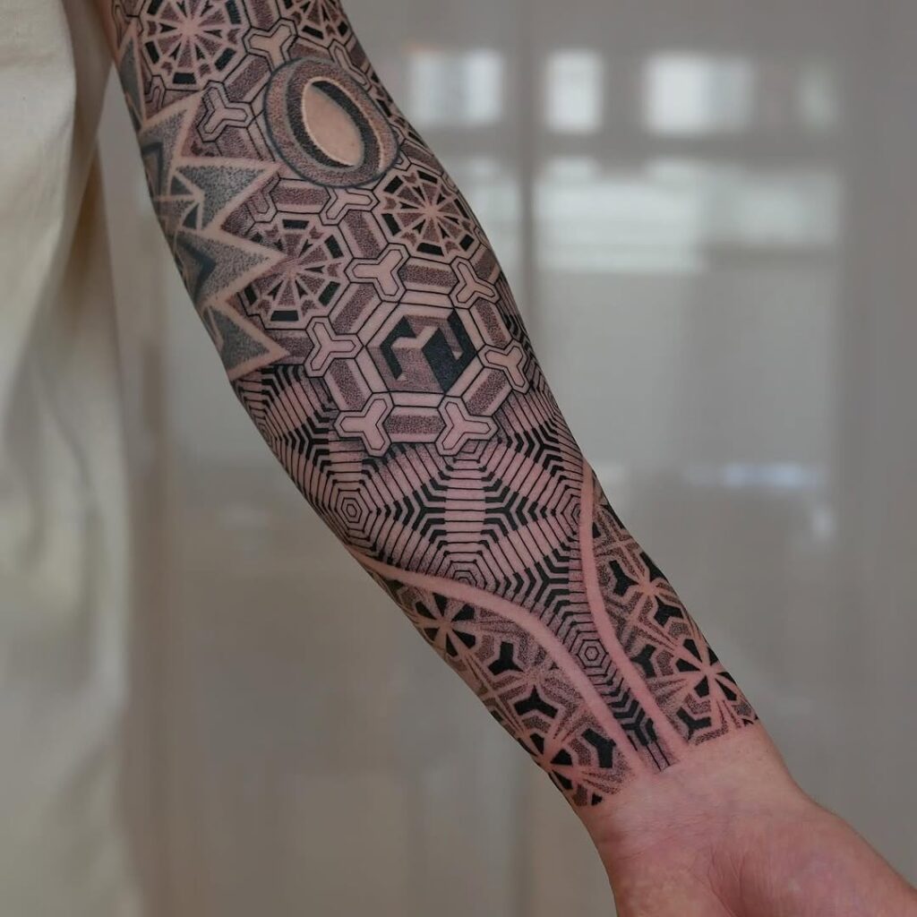 Geometric Tattoo Style