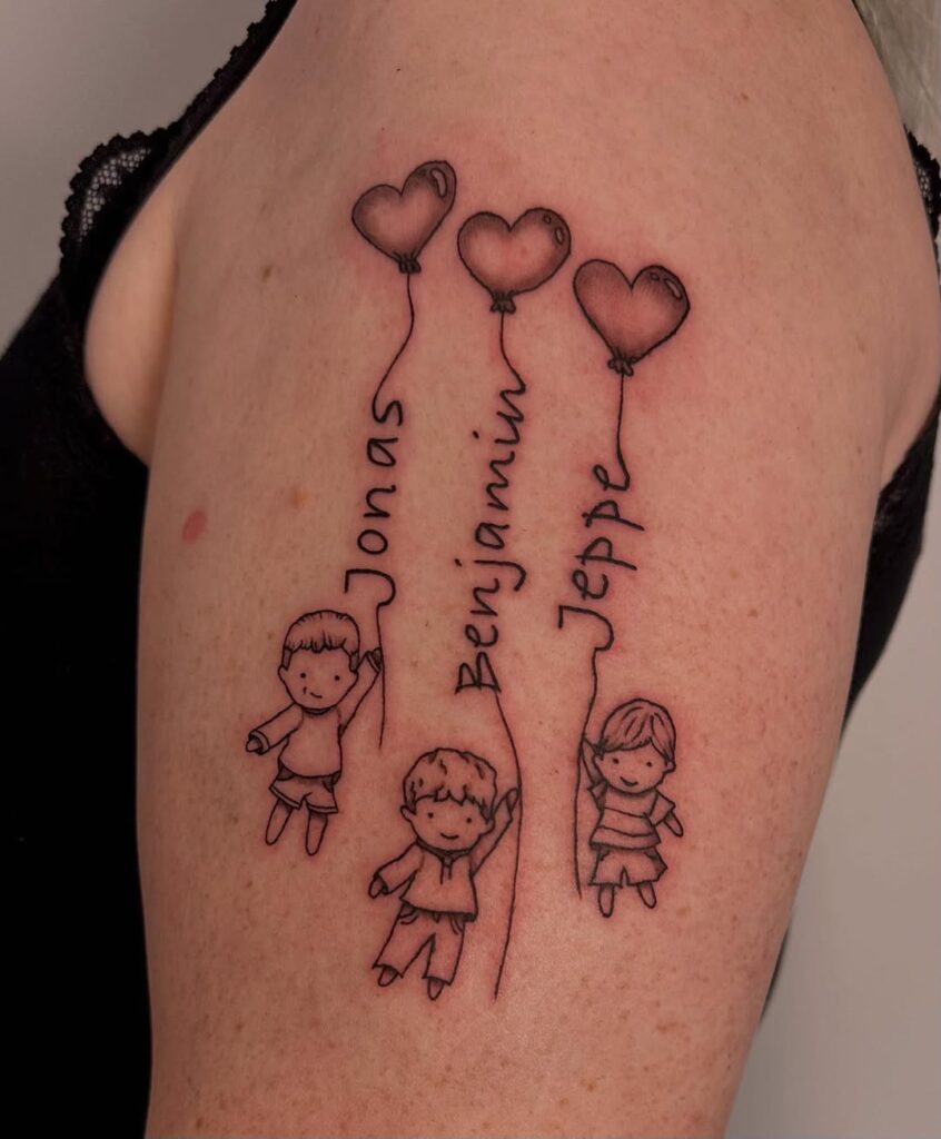 Tatuagem para crianças