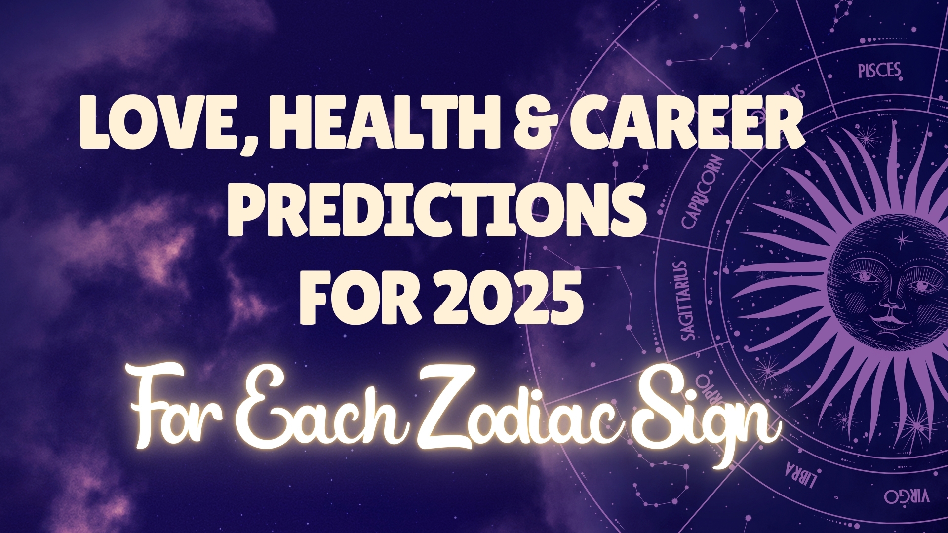 Previsioni zodiacali per il 2025