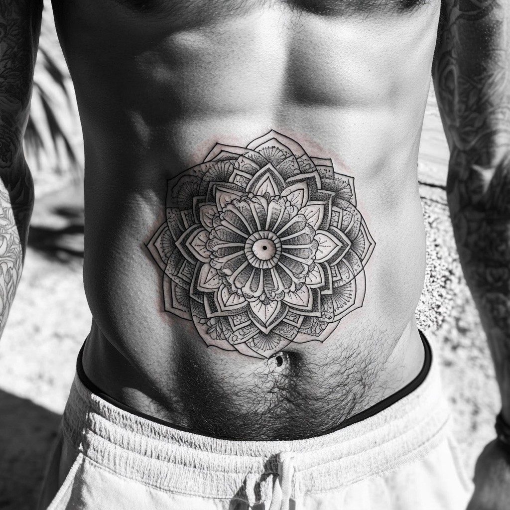 Tatuaje de mandala