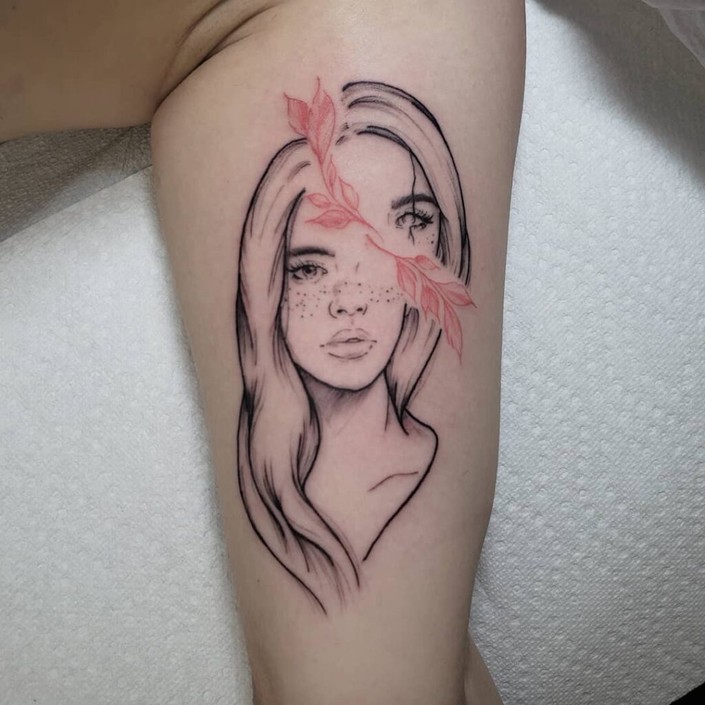 Tatuaggio con emozioni contrastanti