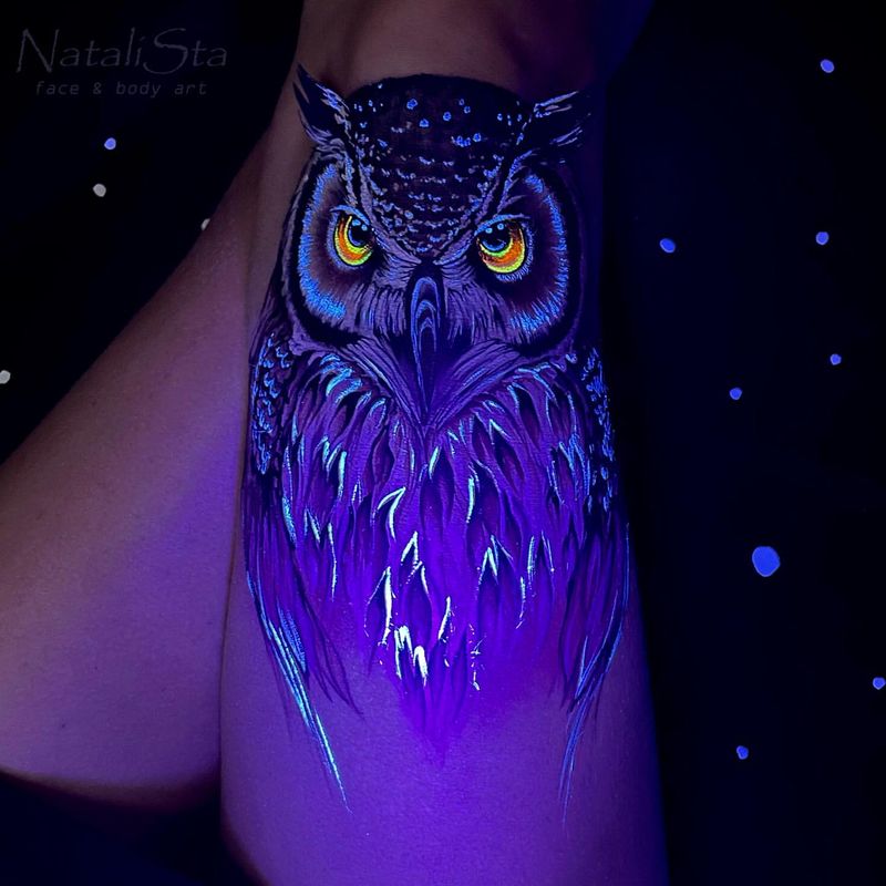 Mystic Owl Tattoo