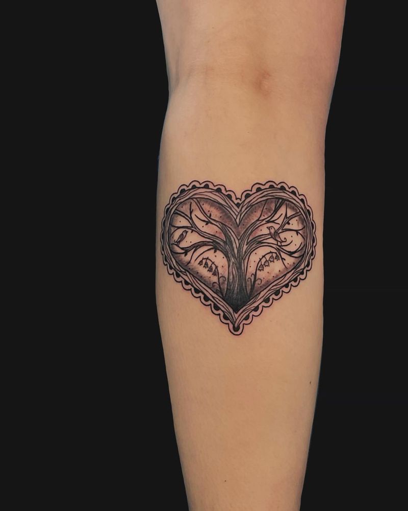 Nature's Heart Tattoo