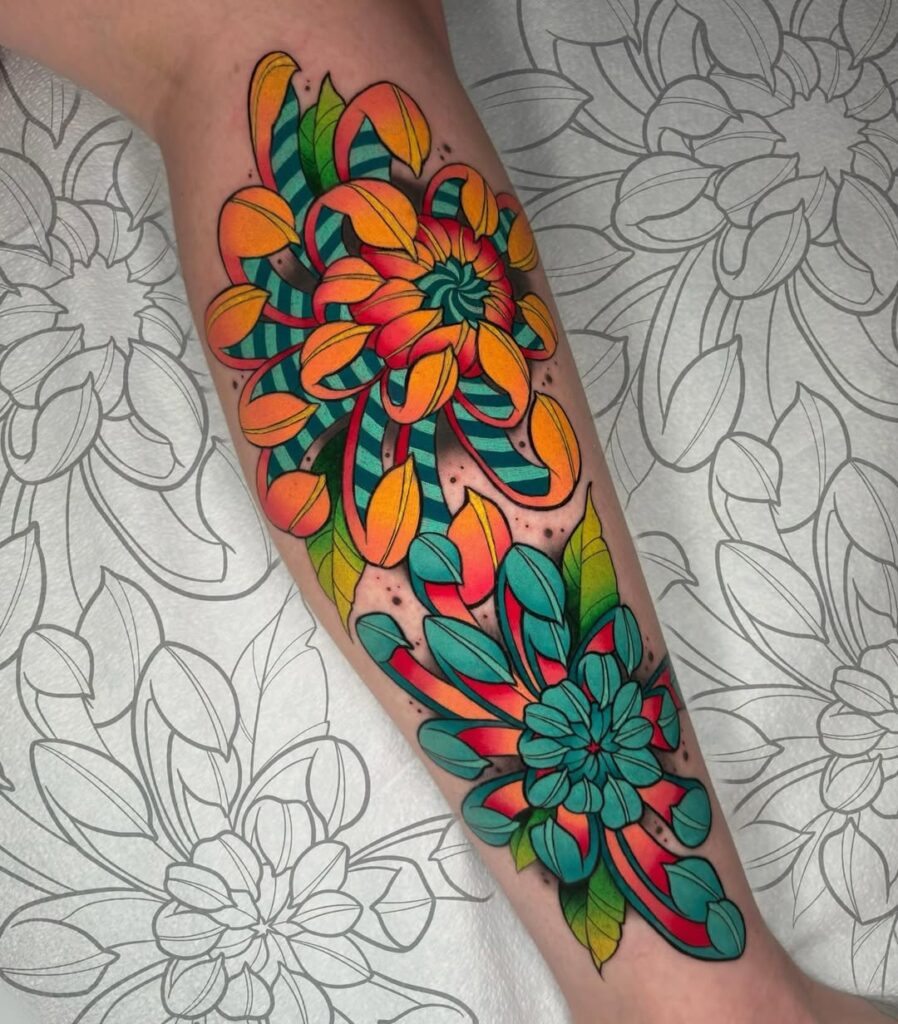 Neo-Traditional Tattoo Style