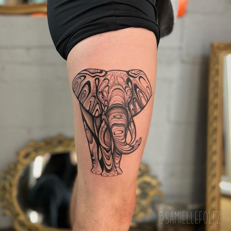 Elefante poderoso