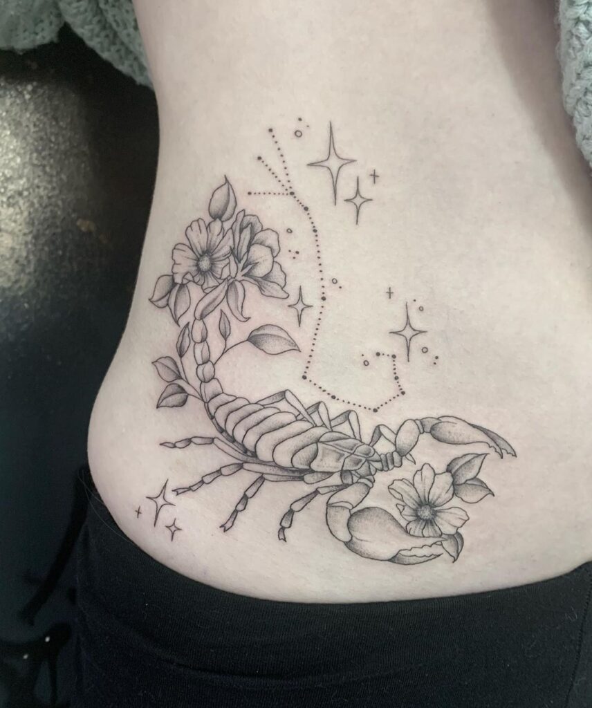 Tatuaggio dello zodiaco dello Scorpione