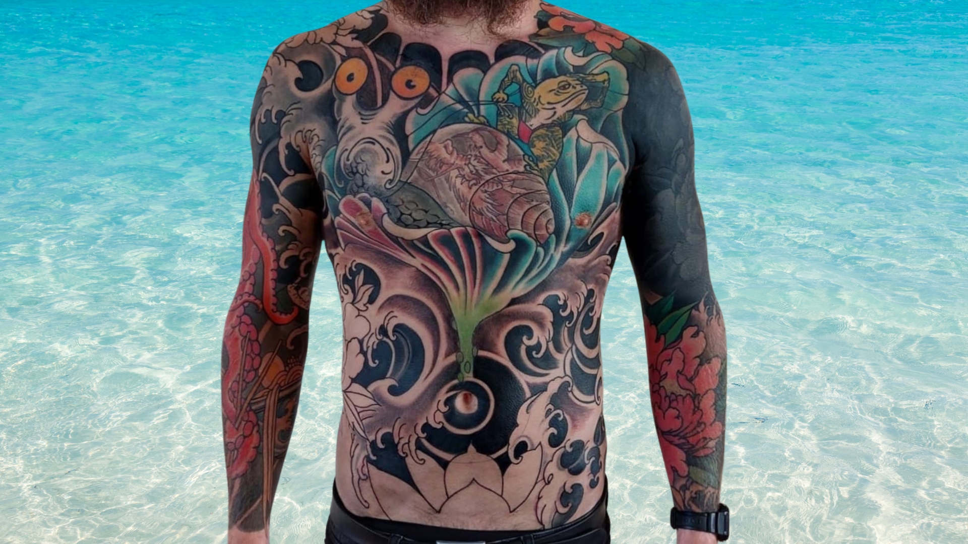 mens body tattoo