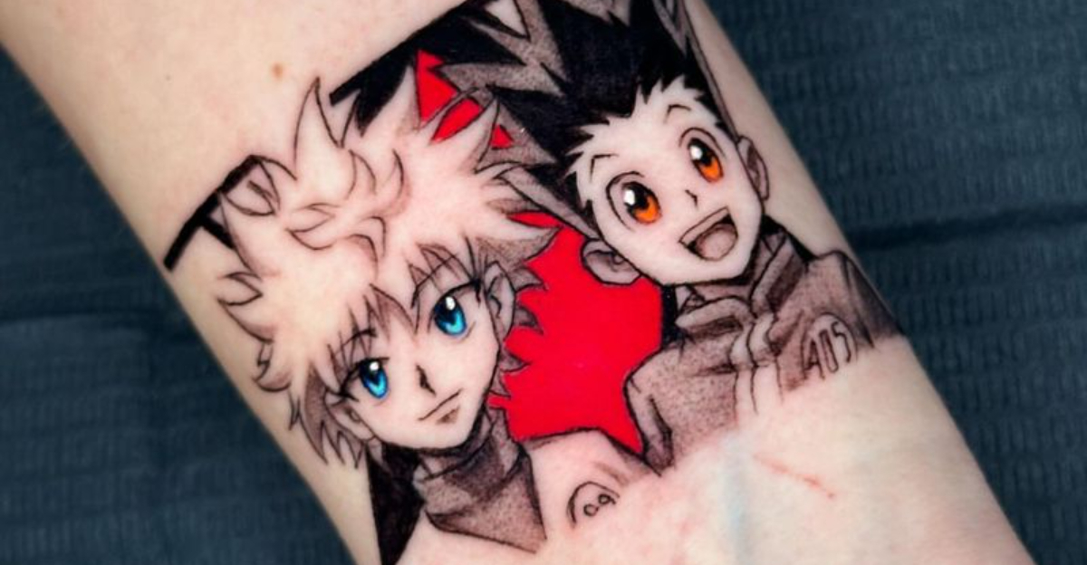 manga tattoo