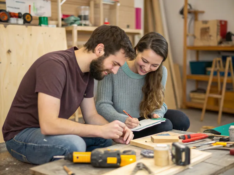 Asista a un taller de bricolaje