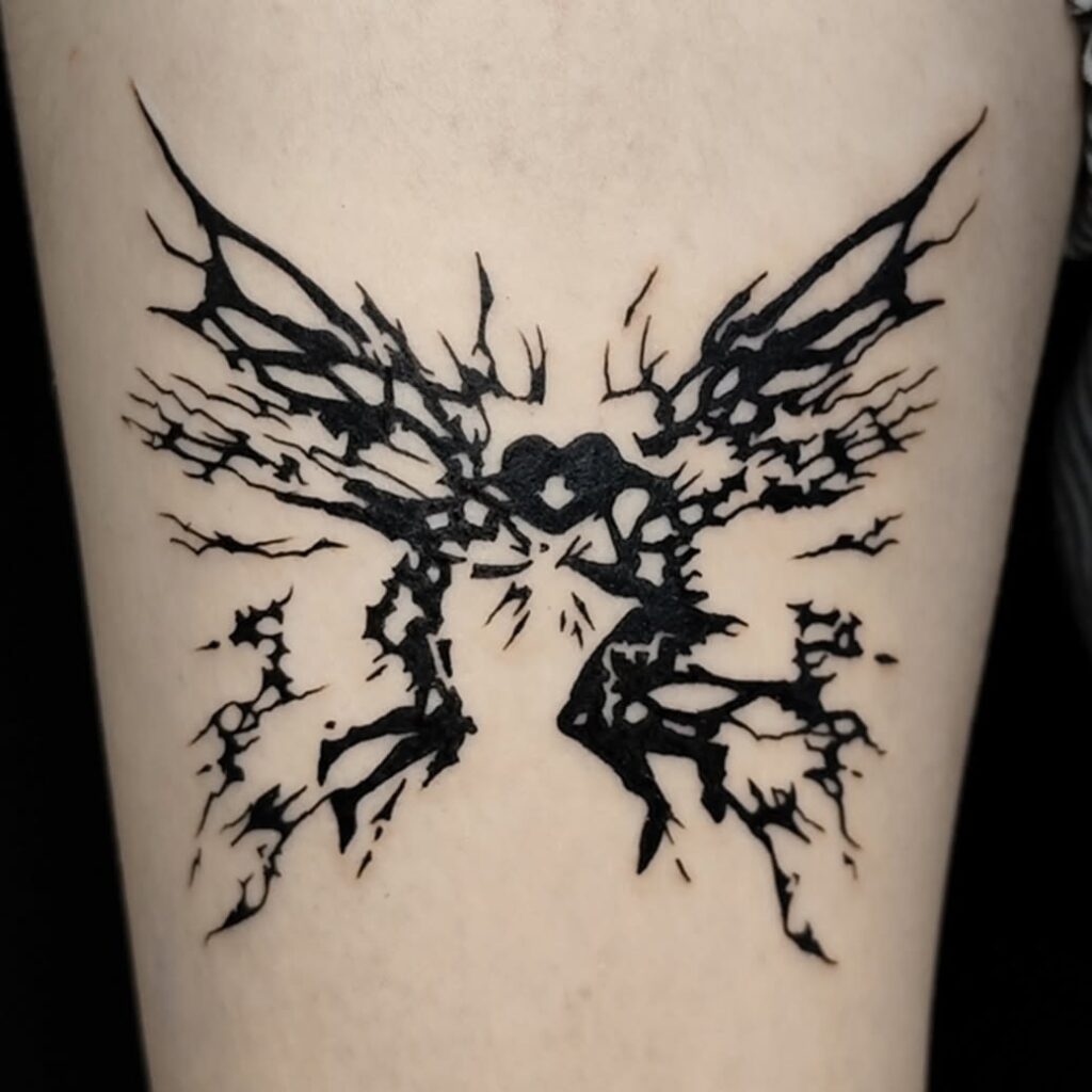 Blackwork Arcane Tattoo