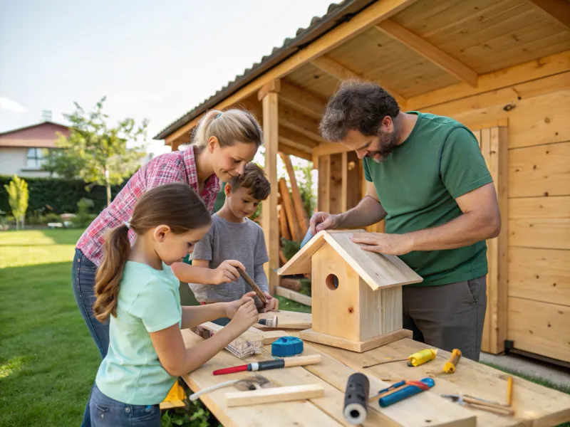 Construir una casa para pájaros