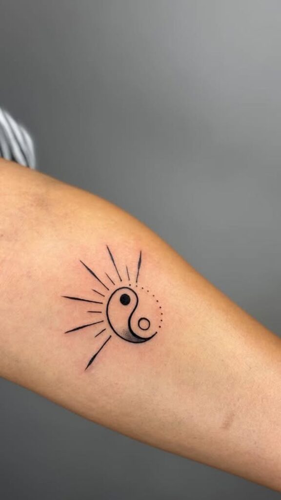 Tatuagem Celestial Yin Yang