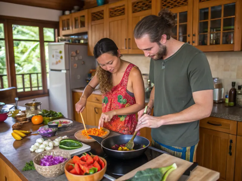 Cozinhar uma nova cozinha