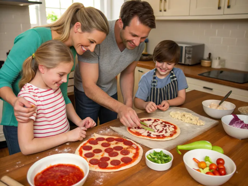 Noite de Pizza DIY