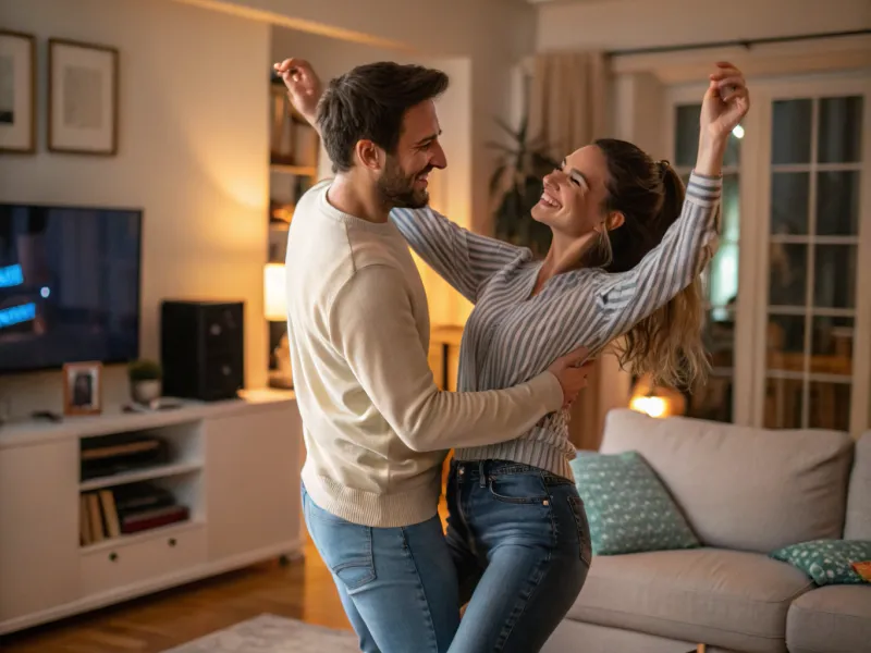 Baile en el salón