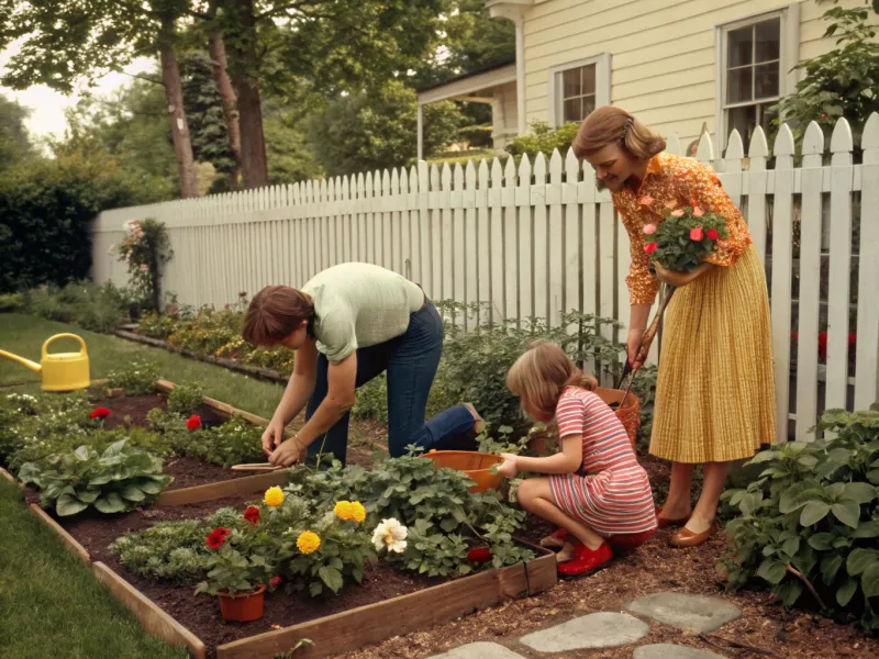 Jardinagem em conjunto