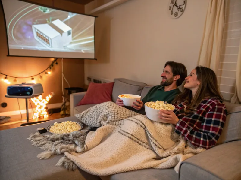 Organize uma noite de cinema temática